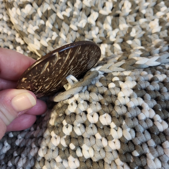 Handmade Crochet Handbag - Picture 2 of 7